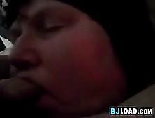 Very Fat Wife Giving A Blowjob