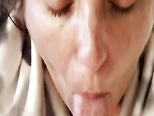 Virgin Step Sis Offer Her First Deep Throat.  Filled Her Mouth