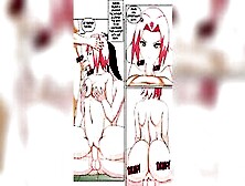 Naruto - Sakura Cum Into At Bathhouse