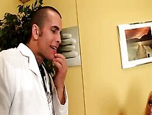 The Doctor Has A Hard Cock And Arouses Alyssa Jordan