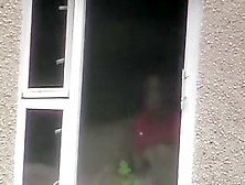 I Filmed My Amazing Neighbor Standing In Front Of The Window