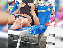 Candid Soles - Pretty Doll At The Beach