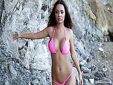 Adrienn Levai Bathing Suit Nude 1