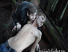 Gay Life Network - Gorgeous Jayden Ellis And Kain Lanning Fucking In The Woods