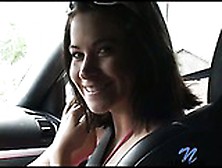 Take A Ride In The Car With Kayden Nubiles And Enjoy Her Natural Beauty Coming Through.