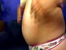 Flirtatious Pregnant Babe Performs Great Bj