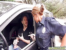 Mercedes Carrera In Police Officer Deep Throat Blowjob Mar