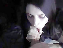 Blowjob By A Stunning Amateur Brunnette