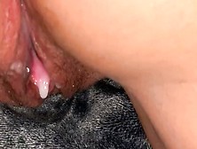Milf Elf Gets Her Meaty Booty Poked And A Deep Cream Pie.... Up-Close