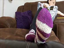 Fuzzy Sock Ignore Fetish