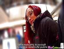 Mallcuties - Redhead Laura Pounded Hard On Amateur Cam