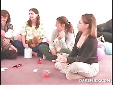 Teenage Girls Play Truth Or Dare Sexgames