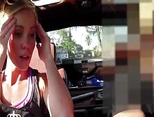 Her First White Dick Time Blonde Stupid Tries To Sell Car,  Sells