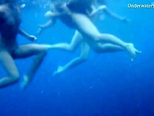 Erotics In The Sea With 3 Girls
