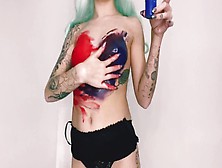 Perfomance Body Paint Art