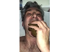 Faggot Eating Shit