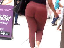 Jiggly Phat Butt Donk In Crimson Trousers (Modified)