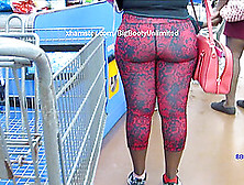Big Ebony Ass In The Mall