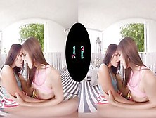 Vrhush Sexual Lesbians Cindy And Katy Cool Off Each Other
