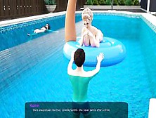 Milfy Town [V0. 6E] Part 61 Lesbo In The Pool Soo Hawt!!! By Loveskysan69