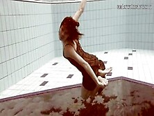Gazel Podvodkova Tiny Hooters Stunning Butt Underwater