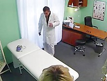 Blond Chick Screwed By Doctor In Fake Hospital