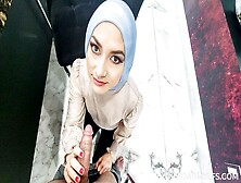 Babe In A White Hijab Isabel Love Gets Fucked In The Doggy Style