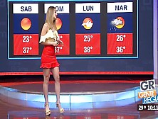 Ana Cecy González Ricas Nalgotas En Minifalda Roja Y Tacones Hd