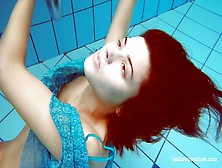Steamy Marusia Underwater Mermaid Hot Redhead