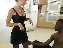 Black Cock Business For Mature Woman... F70