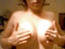 Teen Girl Showing Big Tits On Webcam