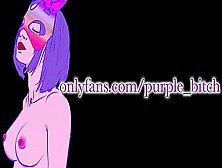 Purple Bitch Loves Big Buttplug Anal & Lucy From Elfen Lied Cosplay Hot Sexy Pornstar