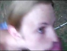 Very Skinny German Teen Public Blowjob And Facial