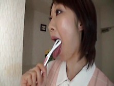 Horny Japanese Chick Fuuka Minase,  Kotone Amamiya In Fabulous Solo Female Jav Clip