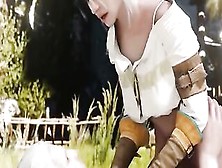 Ciri Rides Big Cock Of The Witcher