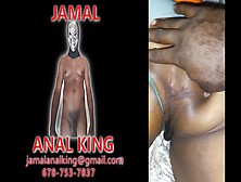 Jamal Anal King Busted A Humongous Load In Her Ass-Hole