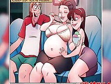 Fucking A Big Boobed And Sexy Pregnant Woman! The Erotic Home!