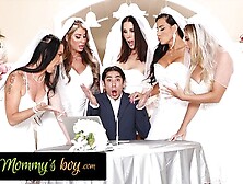 Mommy's Boy - Furious Milf Brides Reverse Gangbang Hung Wedding Planner For Wedding Planning Mistake