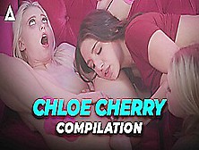 Girlsway - Petite Blonde Chloe Cherry Compilation! Anal,  Fingering,  Scissoring,  Threesome,  And More!