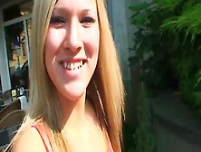 Cute 18 Years Old Blonde Fucked Pov Outdoor