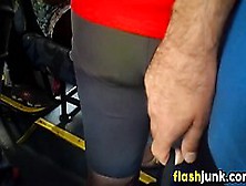Groping Someones Nice Ass In Public