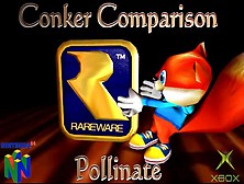 Conker's Bad Fur Day Pollinate Scene Comparison (N64 Vs Xbox)