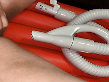 Small Cock Cumming And Pissing - Bukkake - On Vacuum Cleaner Hose