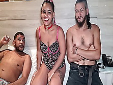 Brazilian Real Lovers On Their First Time On Porn Doing Their Firts Inter-Racial Threesome - Trailler - Full Film On Xvideos Red