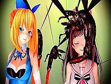 [O-Dio] Sluts Getting Drilled By Insects In Bathroom