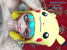 Sexdoll Fucking Sucking Big Dick,  Deep Throat Pokemon Cute Pikachu Cosplay Beautiful Latina Ahegao
