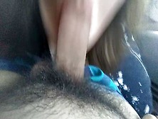 Beautiful Girlfriend Gives Me Head Before We Fuck In The Car Part. 1