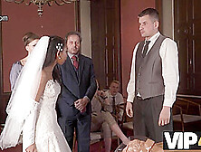 Vip4K.  Couple Starts Fucking In Front Of The Guests After Wedding Ceremony