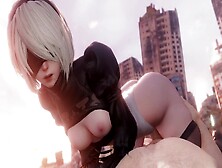 Fine 2B Having Sex With You.  Nier Automata