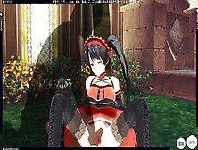 3D Animated Fucking Into Cunt And Booty Kurumi Tokisaki From Date A